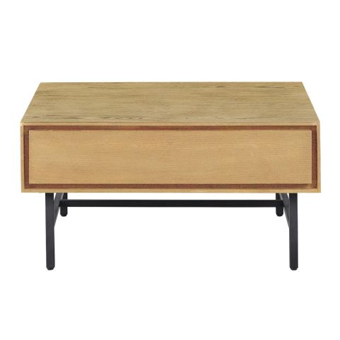 Salontafel Belvio 85x85 vierkant light oak