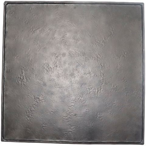 Decoratieschaal Trebbia 40 cm vierkant zwart