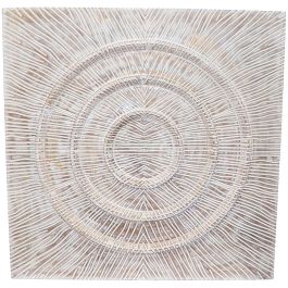 Wandpaneel Isonzo 90 cm vierkant wit