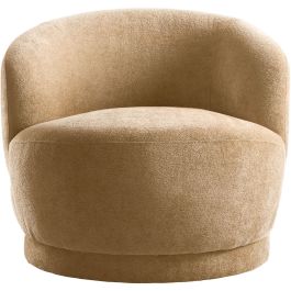 Draaifauteuil Tenna lichtbruin