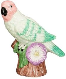 Decoratiebeeld Palmoli papegaai roze