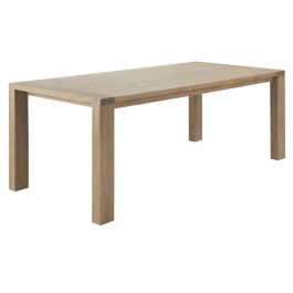 Eettafel Valvola 190x95 acaciahout smoked brown