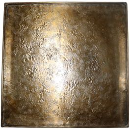 Decoratieschaal Trebbia 40 cm vierkant brons