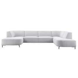 Hoekbank rechts Pantini lichtgrijs premium comfort