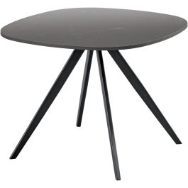 Salontafel Fitura keramiek 60x60 cm vierkant zwart