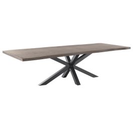 Eettafel Tavolo eikenhout 280x110 cm rechthoekig grijs