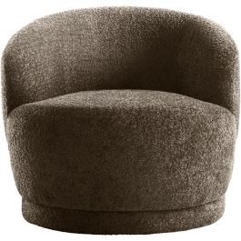 Draaifauteuil Tenna bruin