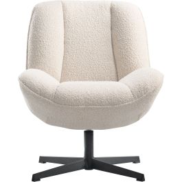 Draaifauteuil Fortenza ecru