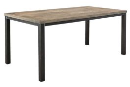 Eettafel Hevano eikenhout 130x80 cm rechthoekig