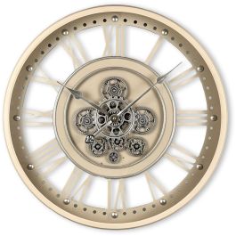 Klok Nimar metaal rond 60cm taupe open dessin 44