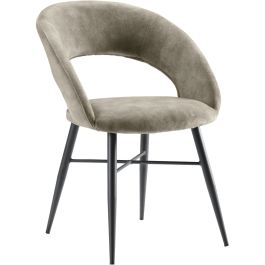 Eetkamerstoel Marasino velvet beige