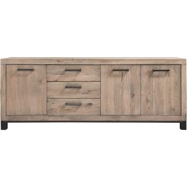 Dressoir Hevano (207 cm) eikenhout moose