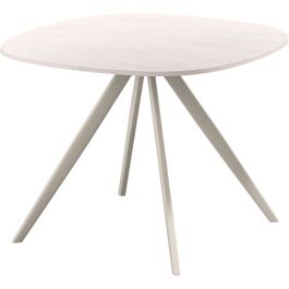 Salontafel Fitura keramiek 60x60 cm vierkant wit