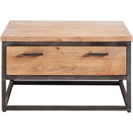 Salontafel Mesola 75x75 cm vierkant mango natural