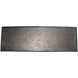 Decoratieschaal Trebbia 20x80 cm rechthoekig zwart