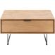 Salontafel Aska 80x80 cm vierkant naturel brushed