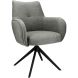 Eetkamerstoel Dordona draaibaar grijs