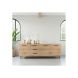 Dressoir Paranno 77x220x42 cm bruin