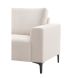 Hoekbank Links Fabria polyetherschuim beige