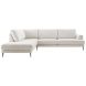 Hoekbank links Ansio beige premium comfort