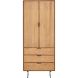 Boekenkast Aska (80 Cm) teak naturel brushed