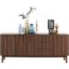 Dressoir Arrosto eikenhout 76x180x45 cm Dark Roast