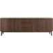 Dressoir Arrosto eikenhout 76x225x45 cm Dark Roast