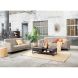 2,5 zitsbank Provesano polyether zitting beige