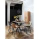 Bartafel Piastra 140x80 cm rechthoekig zwart