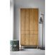 Opbergkast Arrosto eikenhout 202x90x45 cm light roast