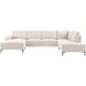 Hoekbank rechts Fabria groot beige basic comfort