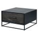 Salontafel Vinito (65 Cm) eiken fineer zwart