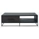 Salontafel Vinito (70 Cm) eiken fineer zwart