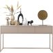 Sidetable Parete 150x40 cm rechthoekig grijs