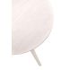 Bijzettafel Cercio keramiek 40 cm rond wit
