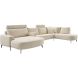 Hoekbank rechts Davanti HR-zitting beige
