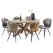 Eetkamerstoel Castione velvet cognac