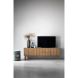 TV-meubel Arrosto eikenhout 58x180x40 cm light roast