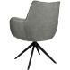 Eetkamerstoel Dordona draaibaar grijs