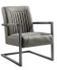 Fauteuil Parantino stof taupe