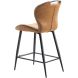 Barkruk Tantini microvezel cognac