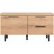 Tv-meubel Paranno 110 cm bruin