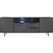 Dressoir Nero (220 cm) noir decor