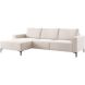 Hoekbank Links Fabria polyetherschuim beige