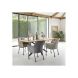 Eettafel Tesino 200x100 cm Deens ovaal