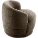 Draaifauteuil Tenna bruin
