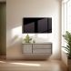 TV-meubel Lavio (125 cm) eiken slate