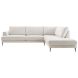 Hoekbank rechts Ansio pocket-visco zitting beige