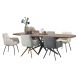 Uitschuifbare eettafel Mascaro 180/238x102 cm Deens ovaal