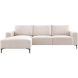 Hoekbank Links Fabria polyetherschuim beige